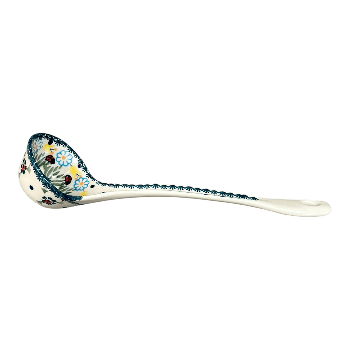 Ladle, Soup, 12" in "Lady Bugs" by Manufaktura | C020T-IF45