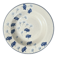 A picture of a Polish Pottery CA Soup Plate (In the Wind) | A014-2788X as shown at PolishPotteryOutlet.com/products/9-25-soup-pasta-plate-in-the-wind-a014-2788x