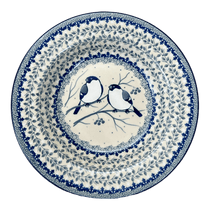 C.A. Soup Plate (Bullfinch on Blue) | A014-U4830