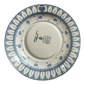Polish Pottery CA Soup Plate (Lone Owl) | A014-U4872 Additional Image at PolishPotteryOutlet.com