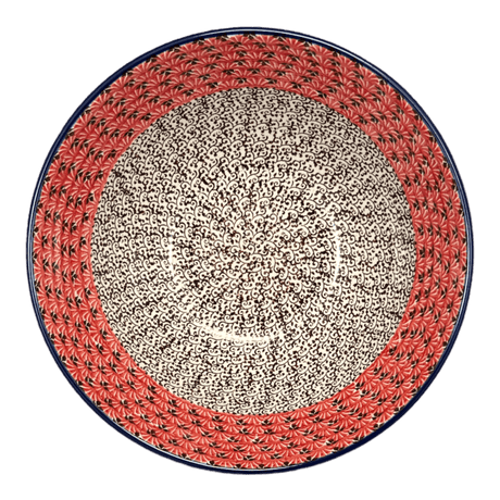 Bowl, Round, Kitchen, 9" in "Coral Fans" by Ceramika Artystyczna | A056-2199X