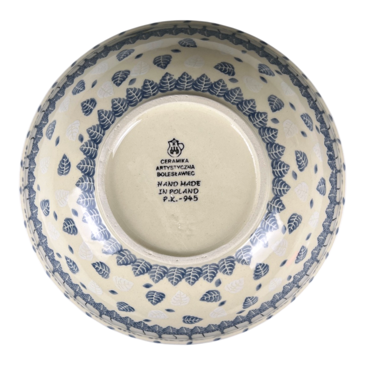 Bowl, Round, Kitchen, 9" in "Lone Owl" by Ceramika Artystyczna | A056-3326X