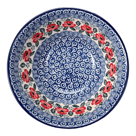 Polish Pottery CA 7.75" Kitchen Bowl (Rosie's Garden) | A057-1490X Additional Image at PolishPotteryOutlet.com