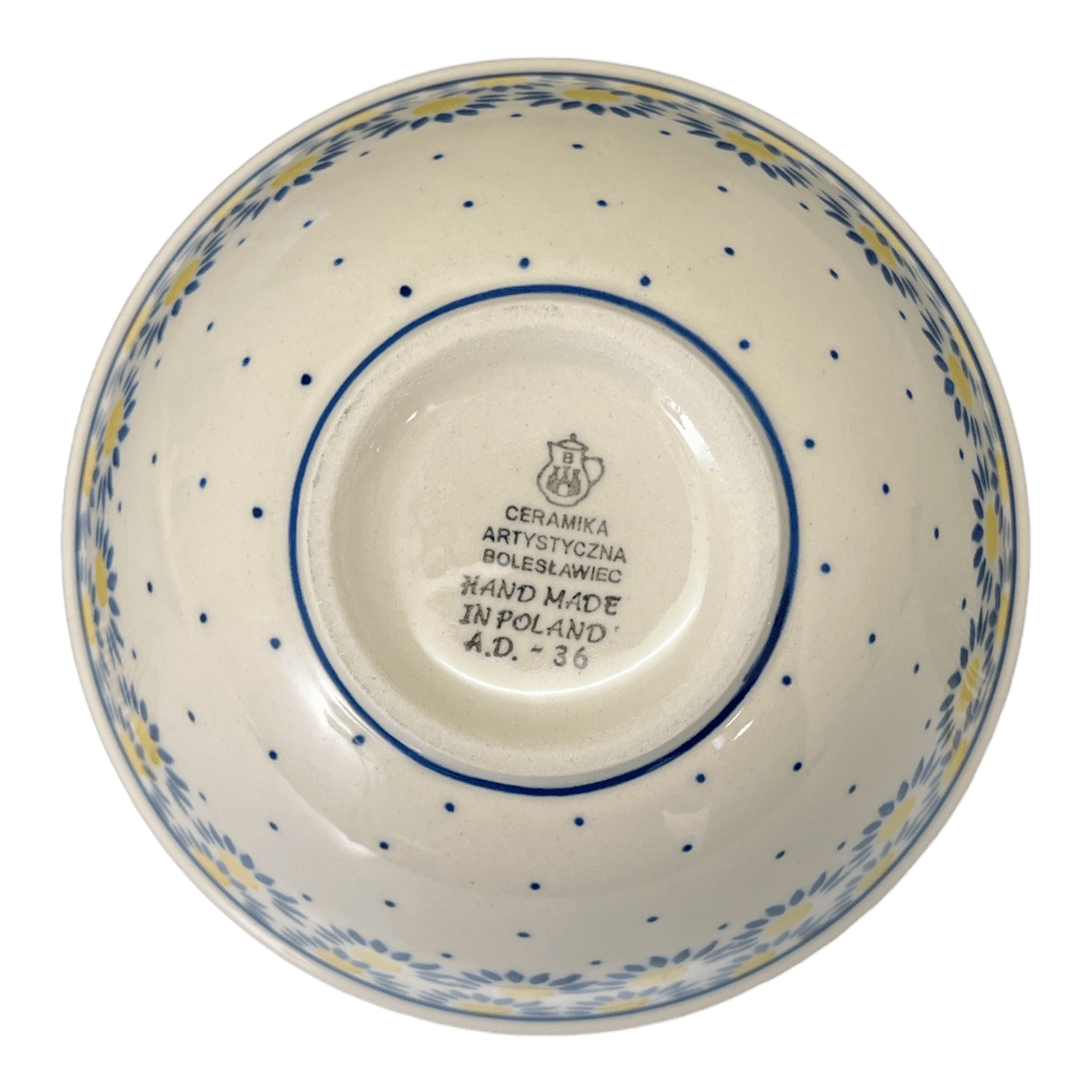 Bowl, Round, Kitchen, 6.75" in "" by Ceramika Artystyczna | A058-0215