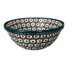 Polish Pottery CA 6.75" Kitchen Bowl (Riot Daffodils) | A058-1174Q at PolishPotteryOutlet.com