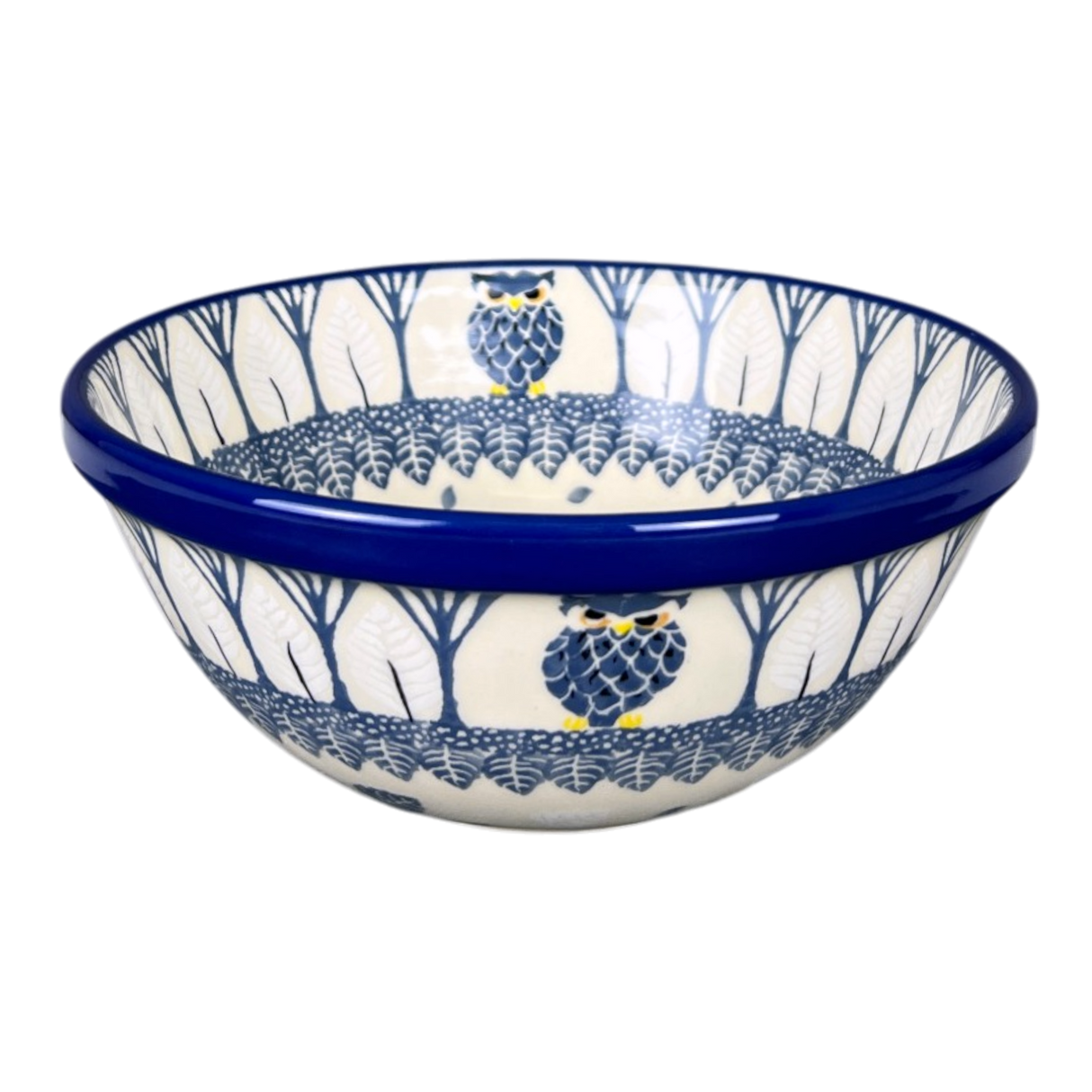 Bowl, Round, Kitchen, 6.75" in "Lone Owl" by Ceramika Artystyczna | A058-3326X