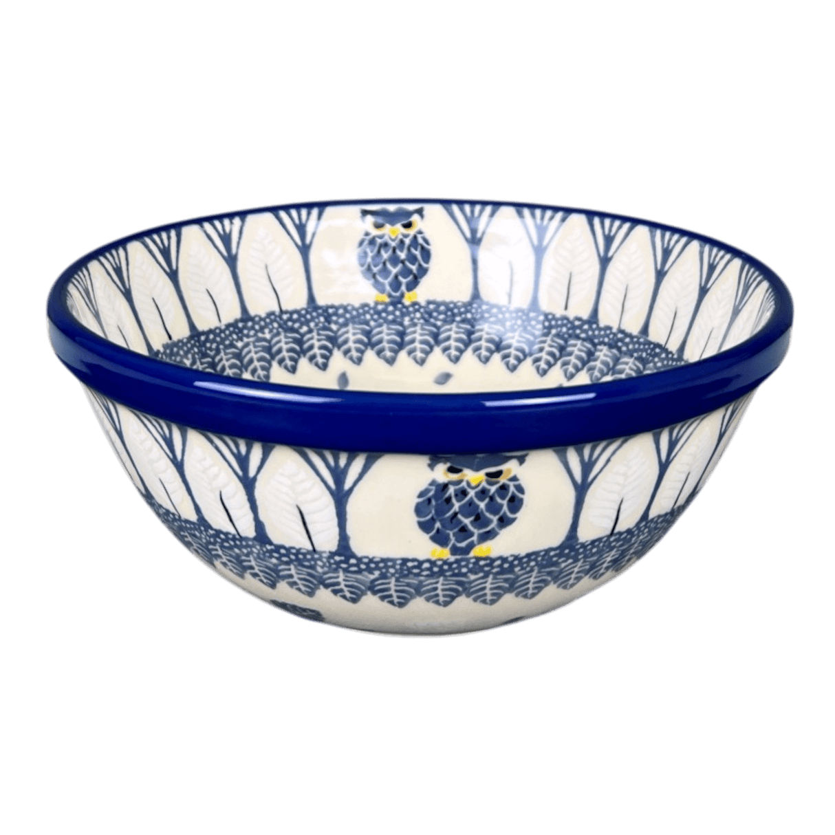 Bowl, Round, Kitchen, 6.75" in "Lone Owl" by Ceramika Artystyczna | A058-3326X
