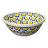 Polish Pottery CA 5.5" Kitchen Bowl (Sunny Circle) | A059-0215 at PolishPotteryOutlet.com