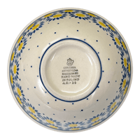 A picture of a Polish Pottery CA 5.5" Kitchen Bowl (Sunny Circle) | A059-0215 as shown at PolishPotteryOutlet.com/products/5-5-kitchen-bowl-sunny-circle-a059-0215