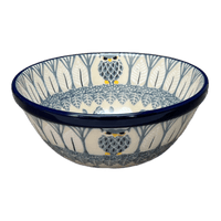 A picture of a Polish Pottery CA 5.5" Kitchen Bowl (Lone Owl) | A059-U4872 as shown at PolishPotteryOutlet.com/products/5-5-kitchen-bowl-lone-owl-a059-u4872