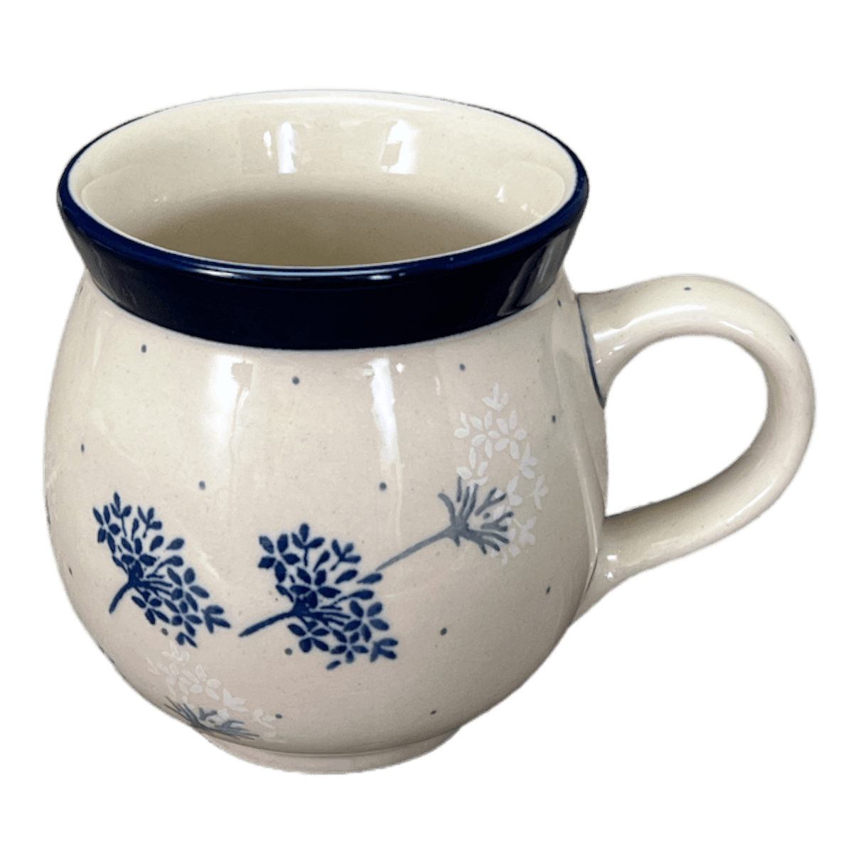 Mug, Belly Mug, 12 oz Medium in "In the Wind" by Ceramika Artystyczna | A070-2788X