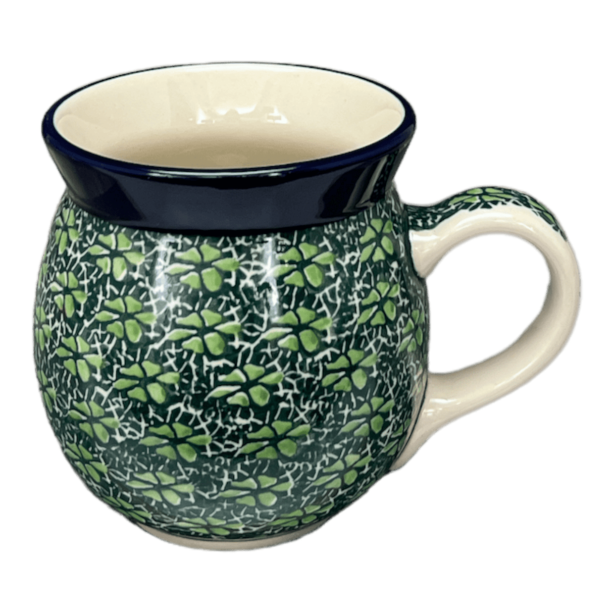 Mug, Belly Mug, 16 oz Large in "Pride of Ireland" by Ceramika Artystyczna | A073-2461X