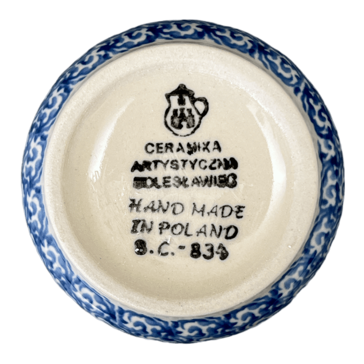 Tumbler, 12 oz in "Winter Skies" by Ceramika Artystyczna | A076-2826X