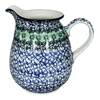 Polish Pottery C.A. 32 oz. Pitcher (Ring of Green) | A078-1479X at PolishPotteryOutlet.com