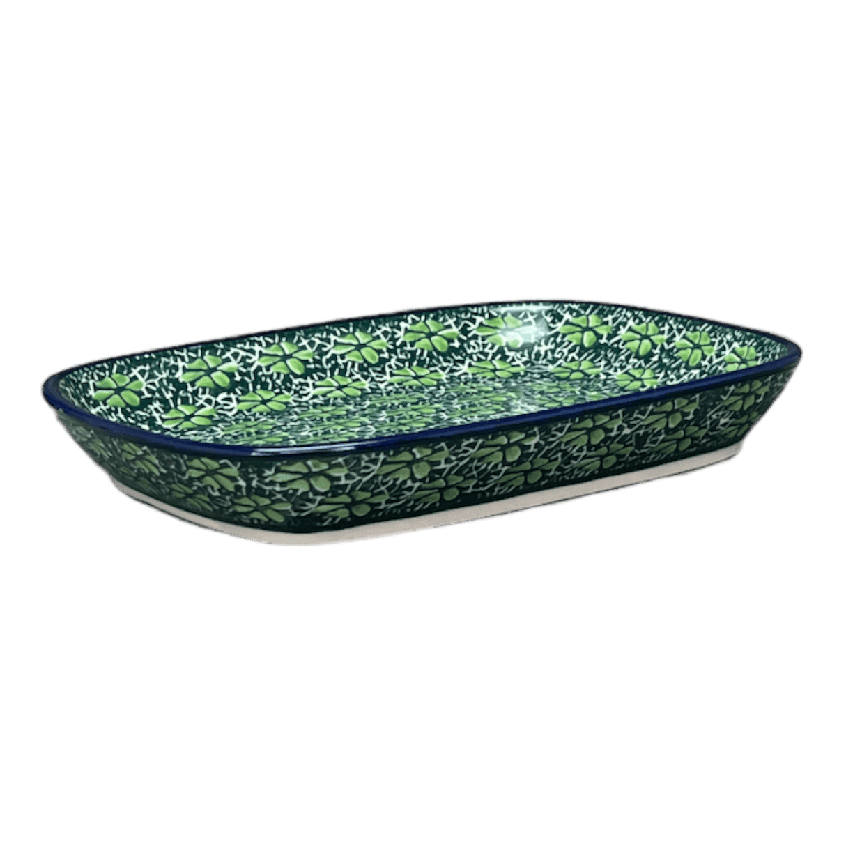 Dish, Shallow, 5.75" x 7" in "Pride of Ireland" by Ceramika Artystyczna | A160-2461X