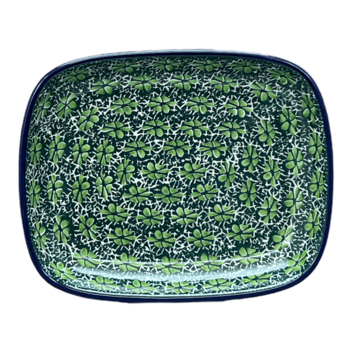 Dish, Shallow, 5.75" x 7" in "Pride of Ireland" by Ceramika Artystyczna | A160-2461X