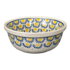 Polish Pottery CA 6.25" Bowl (Sunny Circle) | A209-0215 at PolishPotteryOutlet.com