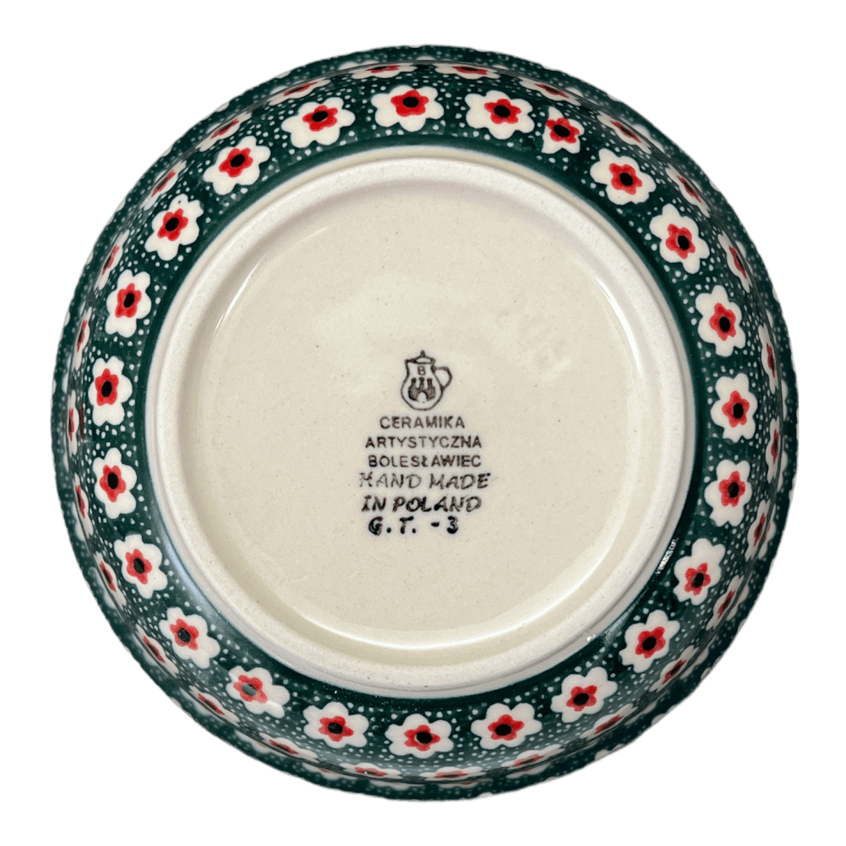 Bowl, Round, 6.25" in "Riot Daffodils" by Ceramika Artystyczna | A209-1174Q