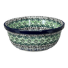 Polish Pottery CA 6.25" Bowl (Ring of Green) | A209-1479X at PolishPotteryOutlet.com