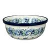 Polish Pottery C.A. 6.25" Bowl (Hyacinth in the Wind) | A209-2037X at PolishPotteryOutlet.com