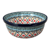 Polish Pottery CA 6.25" Bowl (Garden Trellis) | A209-U2123 at PolishPotteryOutlet.com