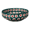 Polish Pottery CA Multangular Bowl (Riot Daffodils) | A221-1174Q at PolishPotteryOutlet.com