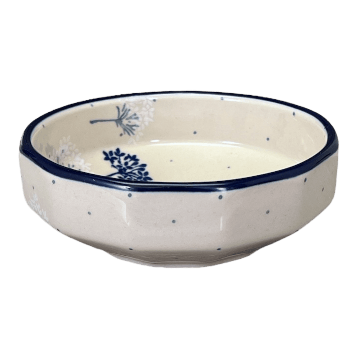 Bowl, Multiangular, 5" in "In the Wind" by Ceramika Artystyczna | A221-2788X