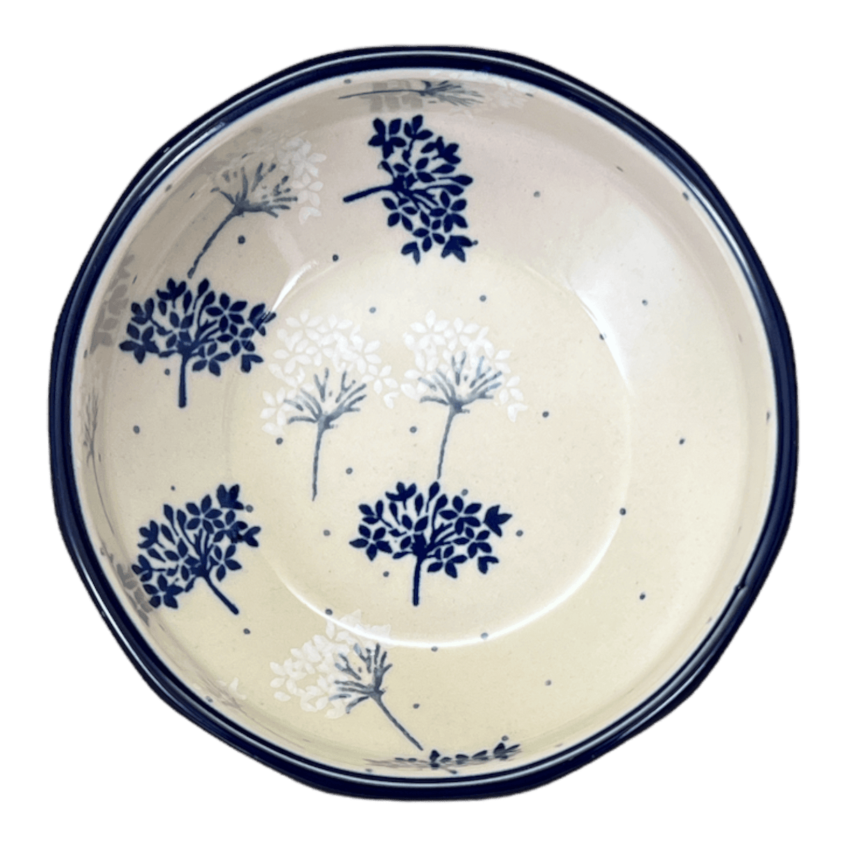 Bowl, Multiangular, 5" in "In the Wind" by Ceramika Artystyczna | A221-2788X