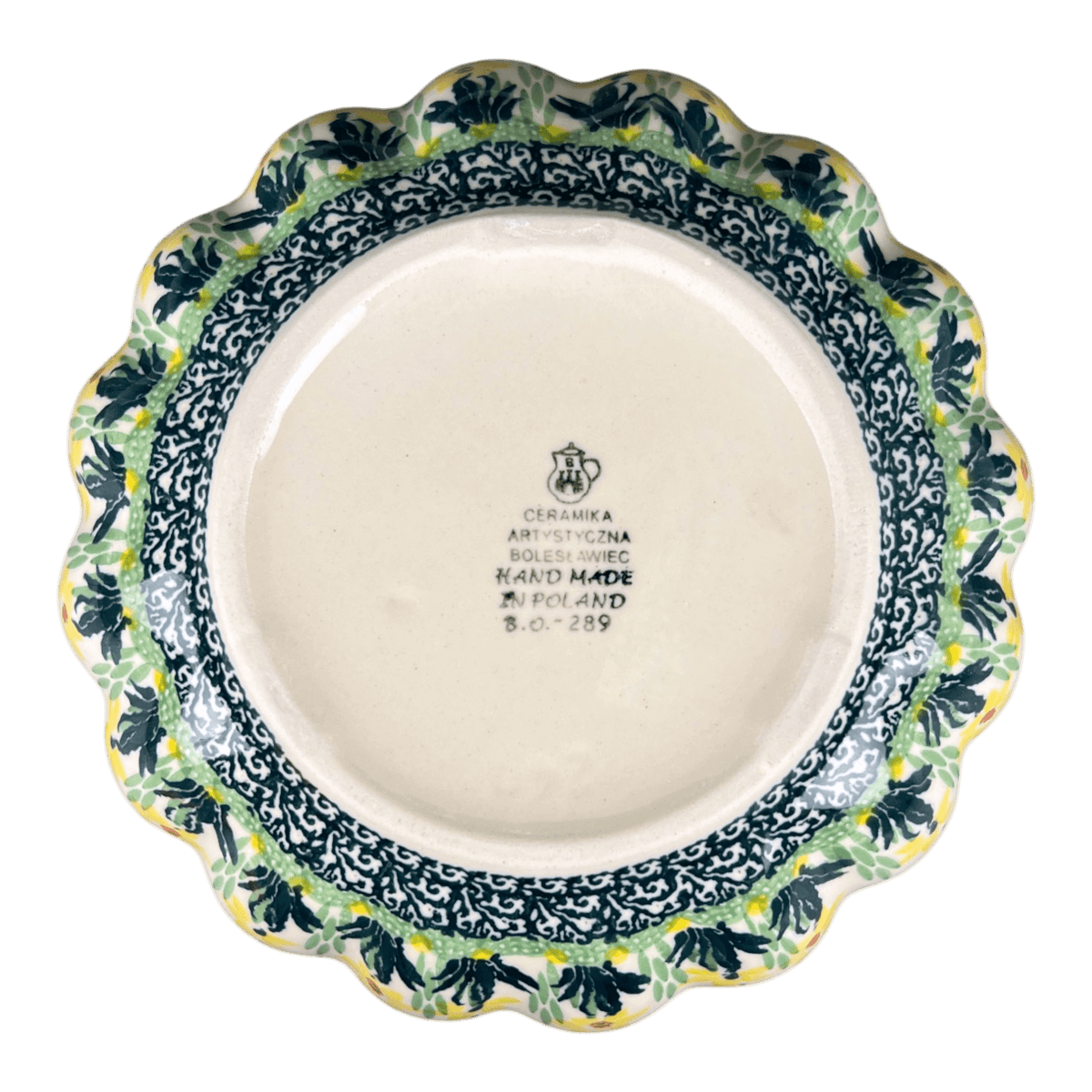 Bowl, Round, Blossom, 7.5" in "Daffodils in Bloom" by Ceramika Artystyczna | A249-2122X