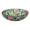 Polish Pottery CA 7.5" Blossom Bowl (Tropical Love) | A249-U4705 at PolishPotteryOutlet.com