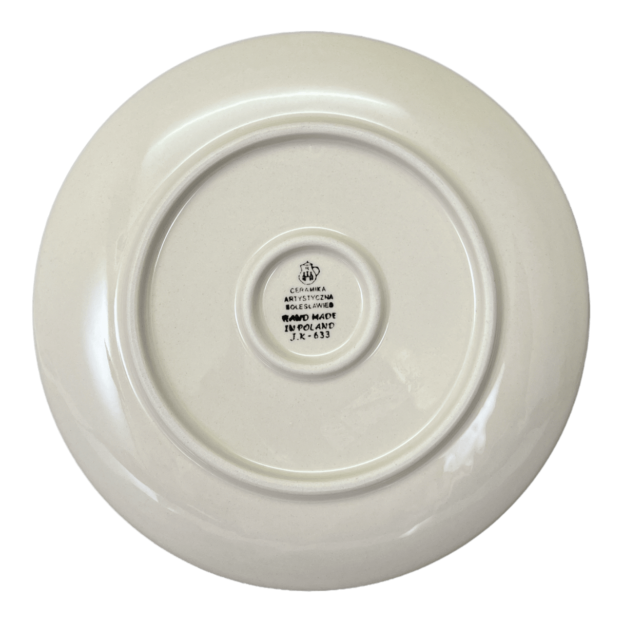 Plate, Round, Dinner, 10" in "Peacock Plume" by Ceramika Artystyczna | A257-2218X