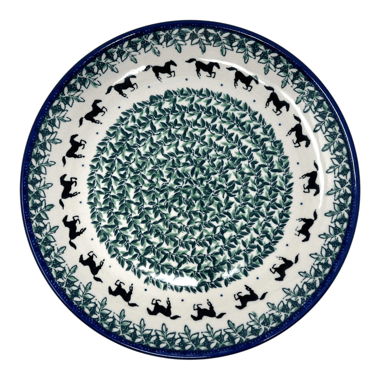 Plate, Round, Dinner, 10" in "Race Track" by Ceramika Artystyczna | A257-2241X