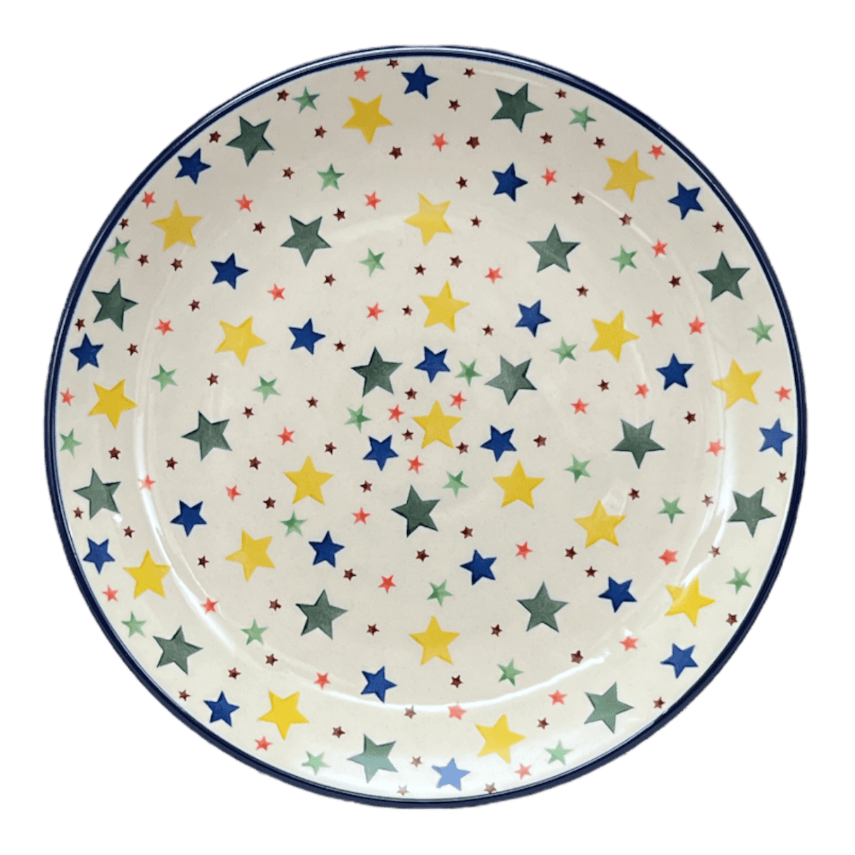 Plate, Round, Dinner, 10" in "Star Shower" by Ceramika Artystyczna | A257-359X