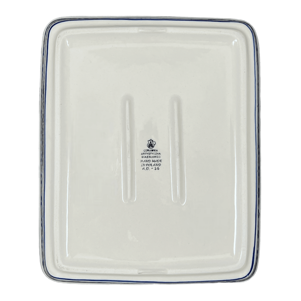 Baker, Lasagna Pan, 10.25" x 12.75" in "Sunny Circle" by Ceramika Artystyczna | A406-0215