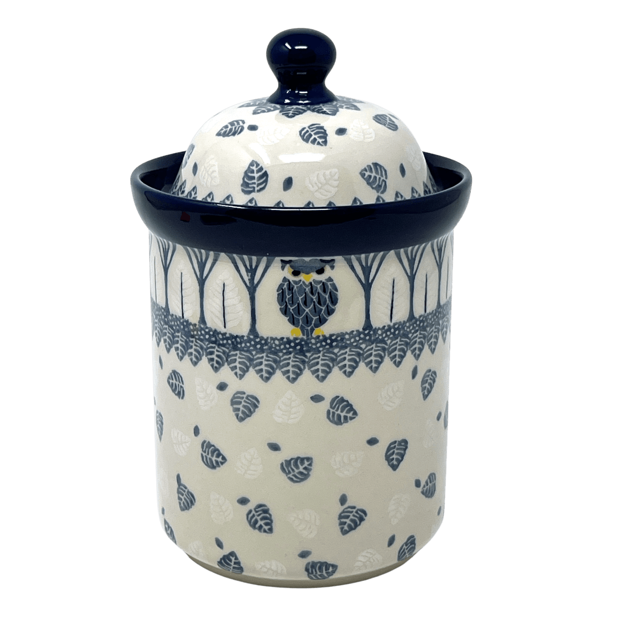 Canister, 1 Liter in "Lone Owl" by Ceramika Artystyczna | A491-3326X