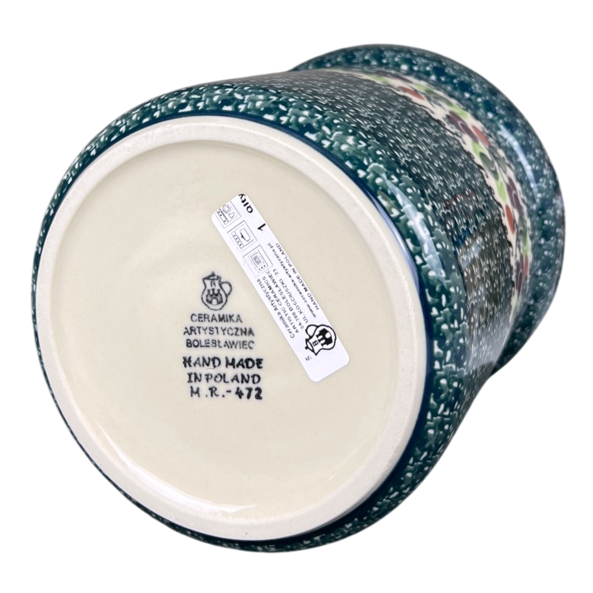 Canister, 1.3 Liter in "Sugar Plums" by Ceramika Artystyczna | A492-2838Q