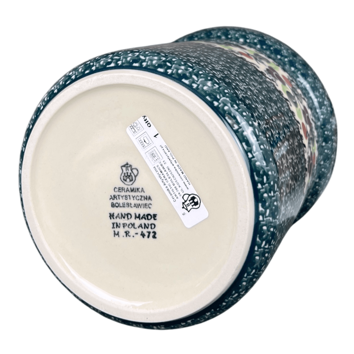 Canister, 1.3 Liter in "Sugar Plums" by Ceramika Artystyczna | A492-2838Q
