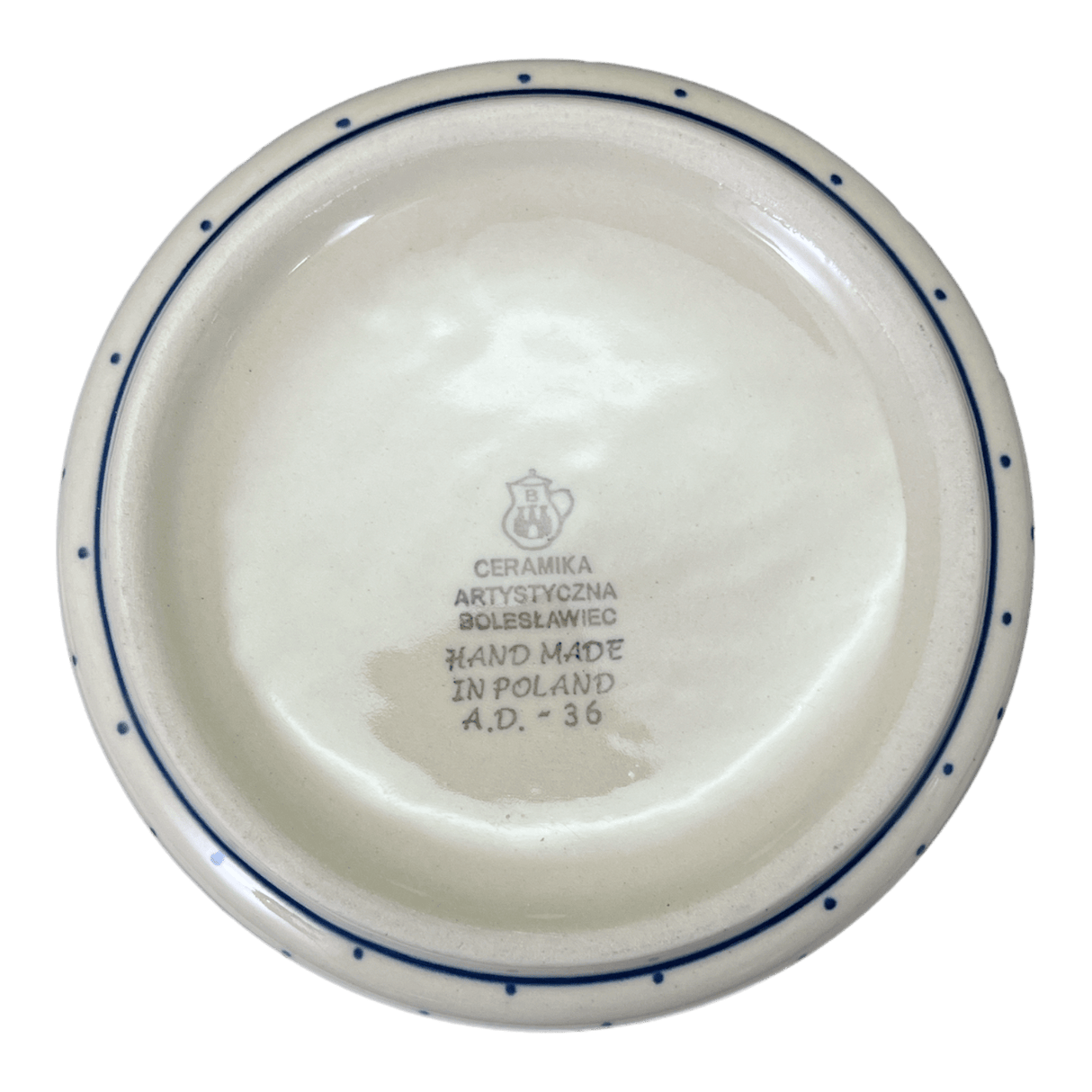 Canister, 1.5 Liter in "Sunny Circle" by Ceramika Artystyczna | A493-0215