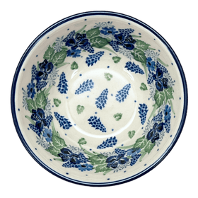Polish Pottery CA 4.75" Bowl (Hyacinth in the Wind) | A556-2037X Additional Image at PolishPotteryOutlet.com