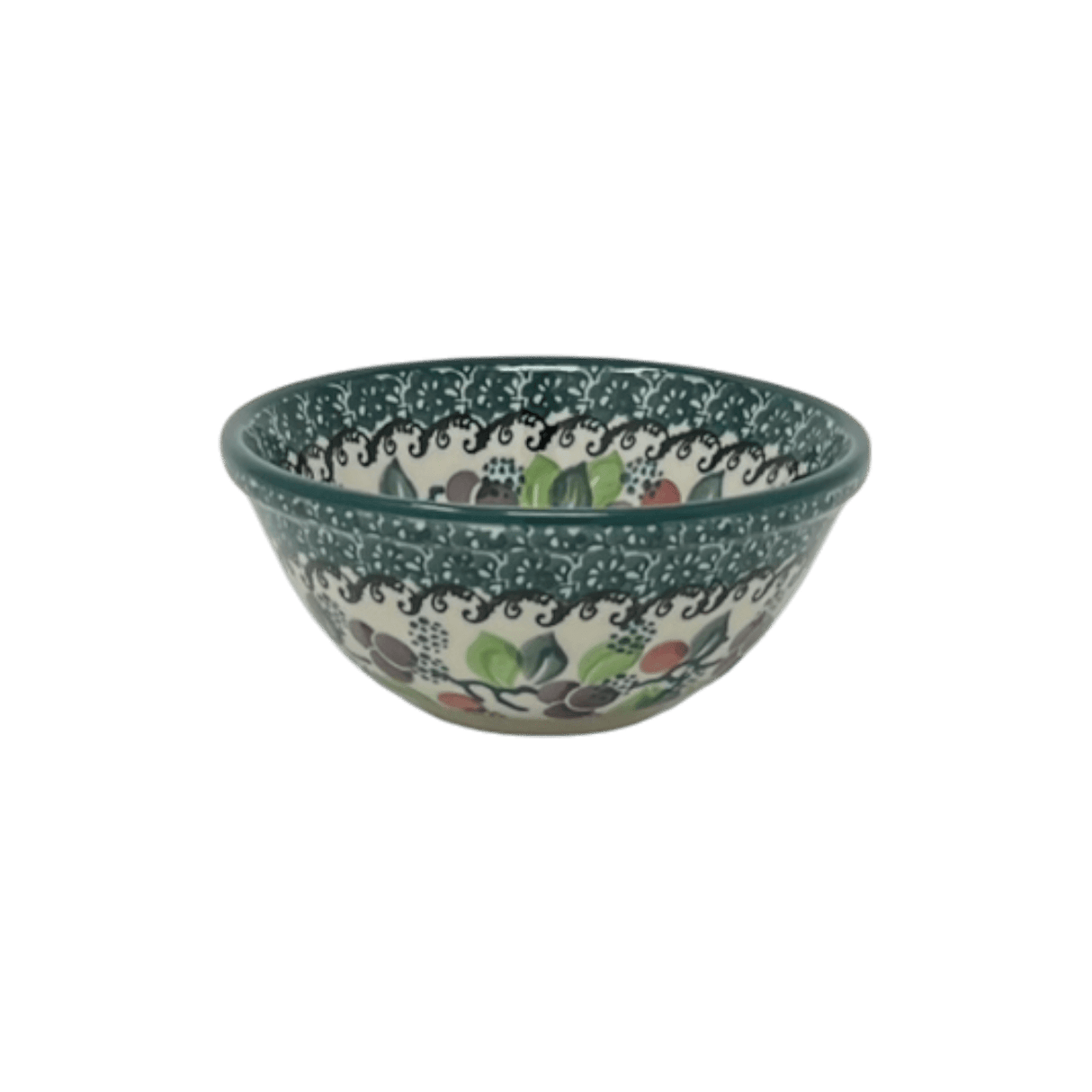 Bowl, Round, 4.75" in "Sugar Plums" by Ceramika Artystyczna | A556-2838Q