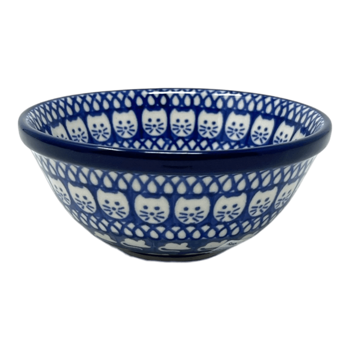Bowl, Round, 4.75" in "Cat & Mouse" by Ceramika Artystyczna | A556-U9967