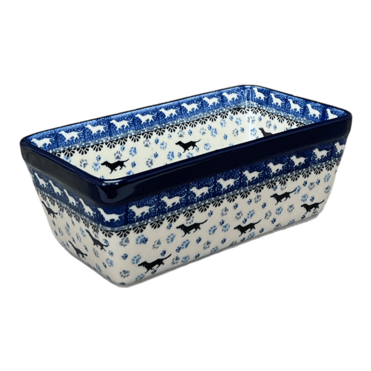 Baker, Bread, Medium, 8" x 5" in "Wiener Dog Delight" by Ceramika Artystyczna | A603-2151X