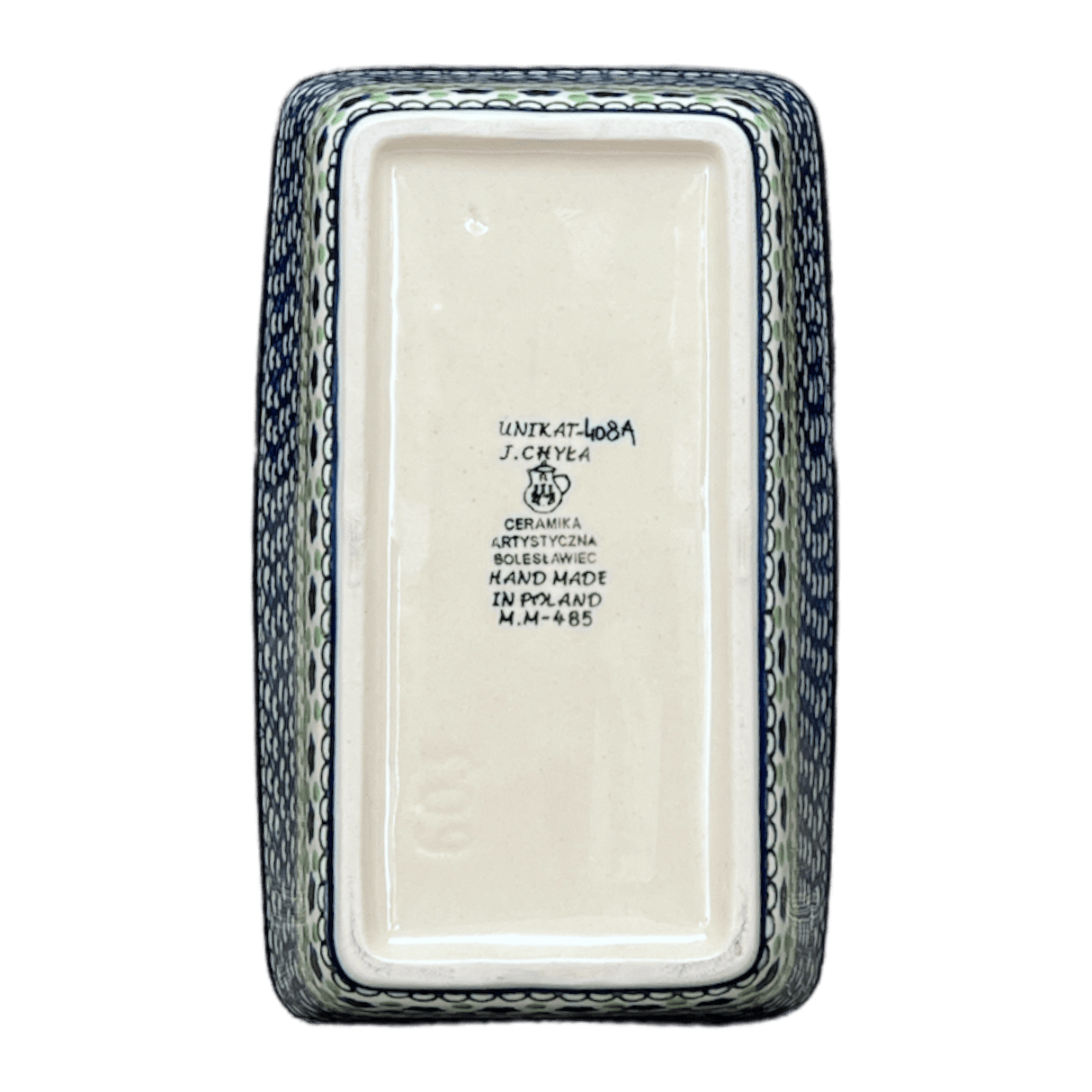 Baker, Bread, Medium, 8" x 5" in "Green Goddess" by Ceramika Artystyczna | A603-U408A