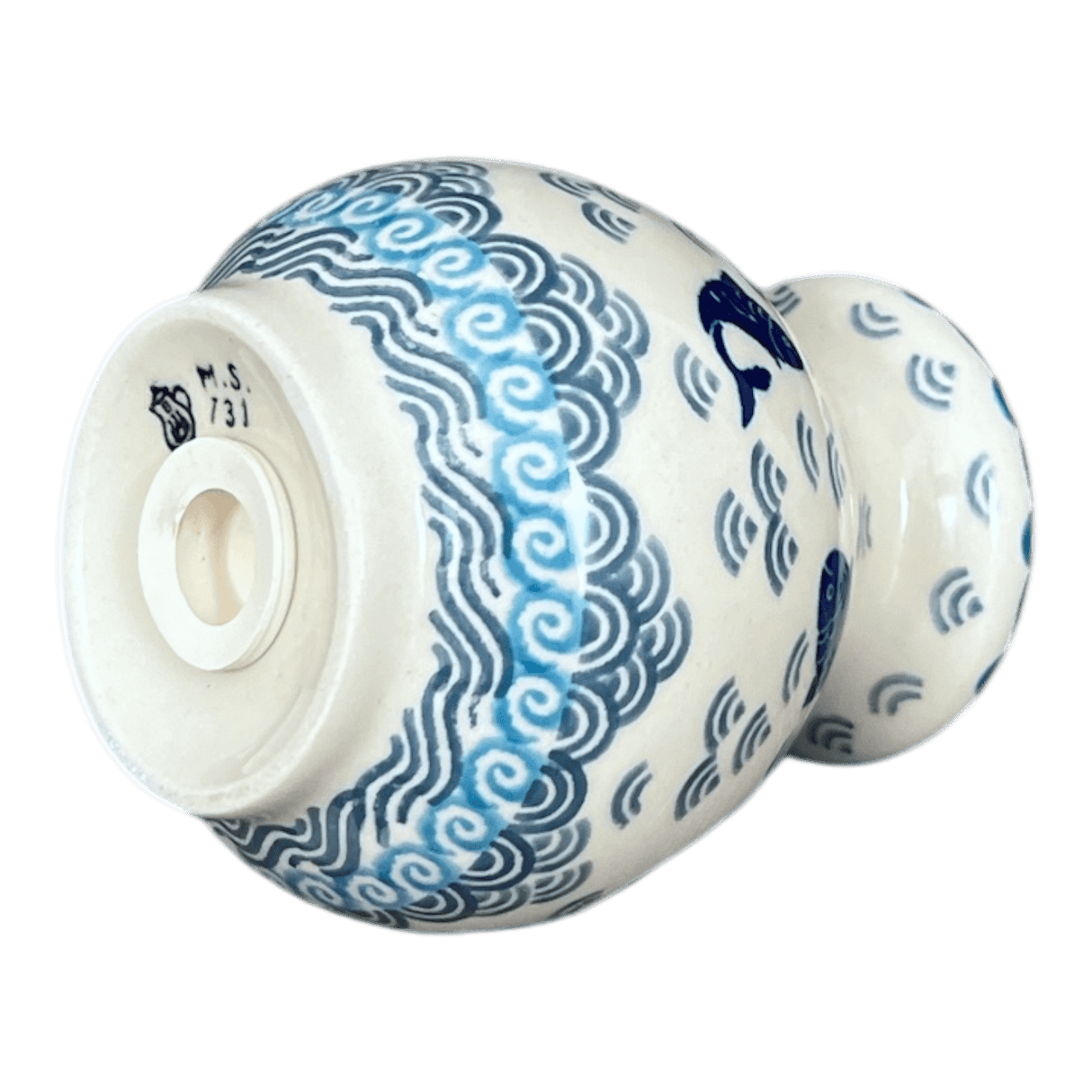 Shaker, 4" in "Koi Pond" by Ceramika Artystyczna | A934-2372X