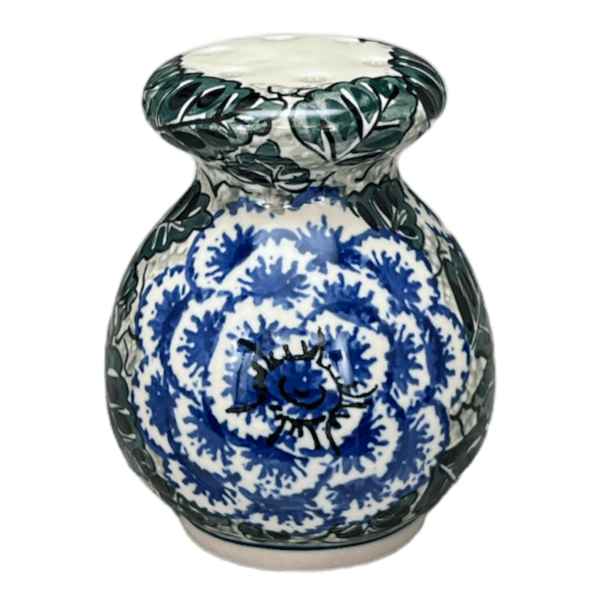 Shaker, 4" in "Blue Dahlia" by Ceramika Artystyczna | A934-U1473