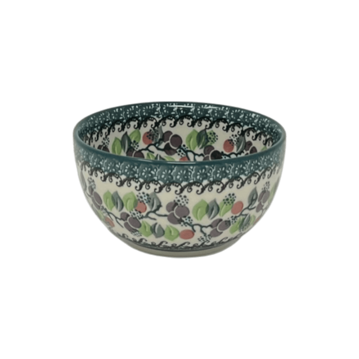 Bowl, Round, Deep, 5.5" in "Sugar Plums" by Ceramika Artystyczna | A986-2838Q