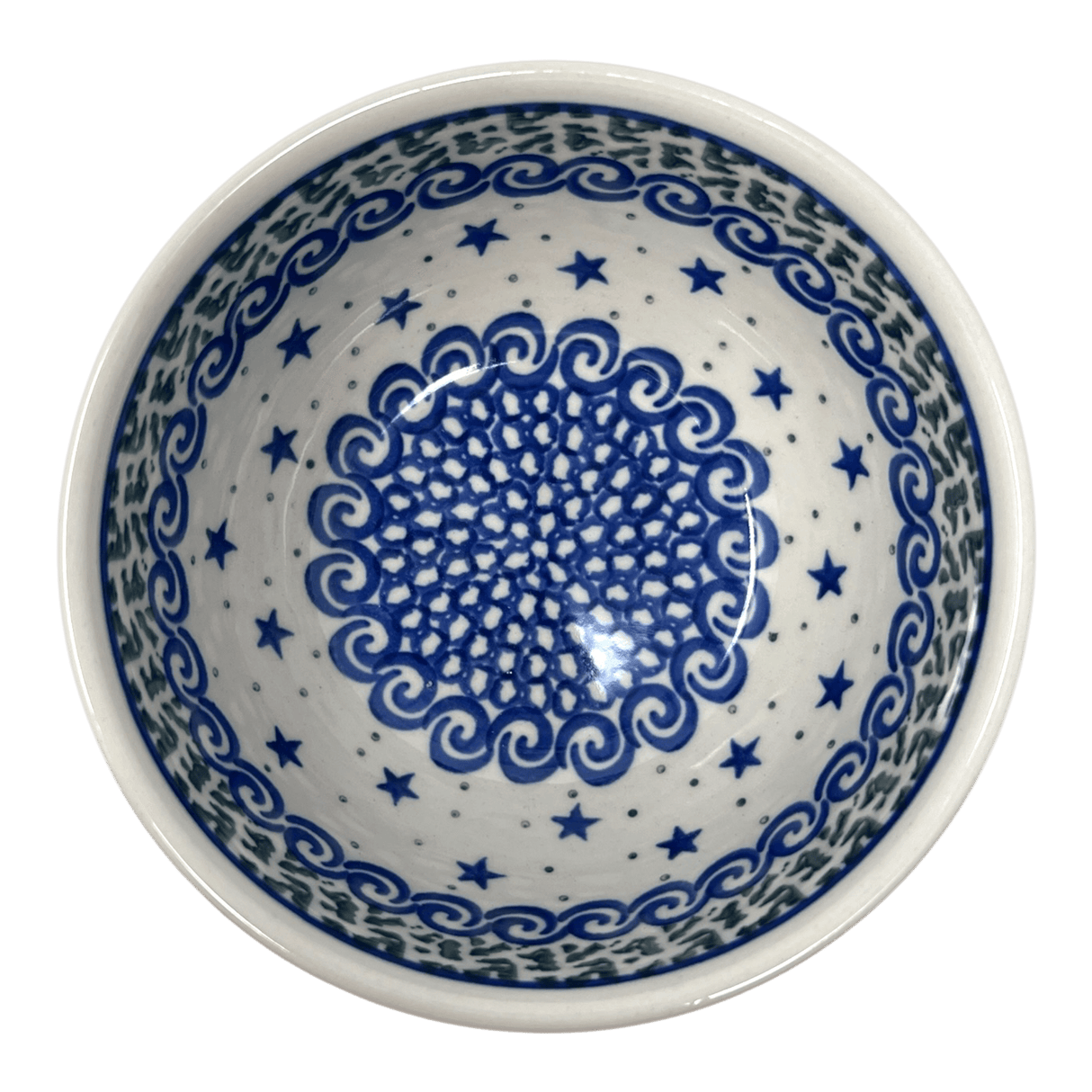 Bowl, Round, Deep, 5.5" in "Starry Sea" by Ceramika Artystyczna | A986-454C