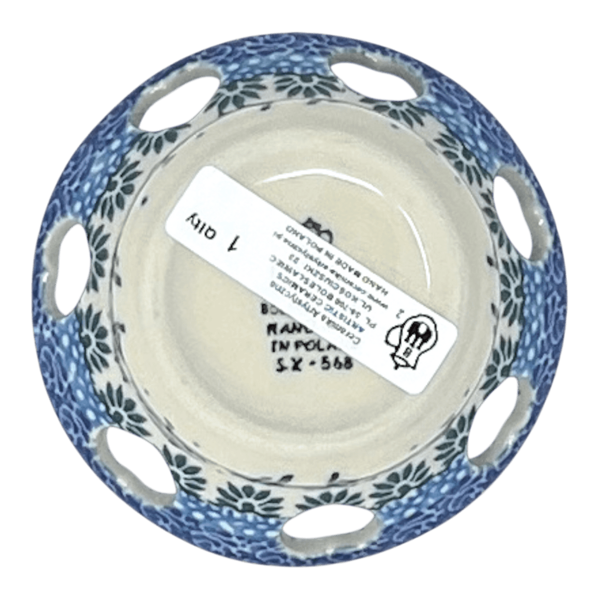 Candle Holder, Votive, 2" in "Black Stallion" by Ceramika Artystyczna | AA90-2257X