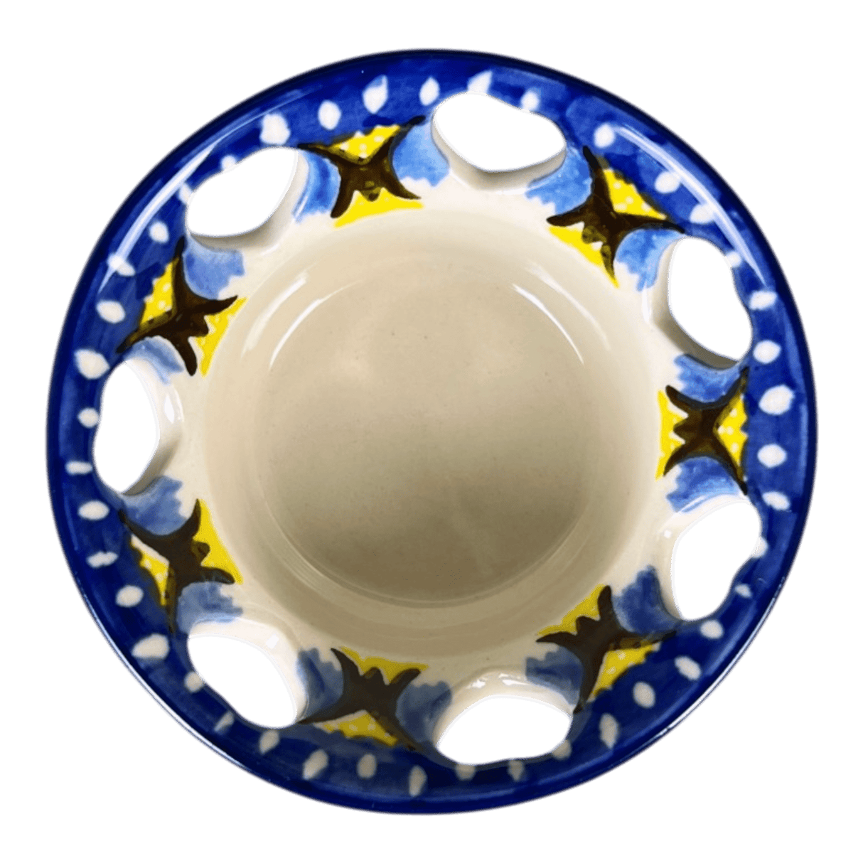 Candle Holder, Votive, 2" in "Regal Roosters" by Ceramika Artystyczna | AA90-U2617