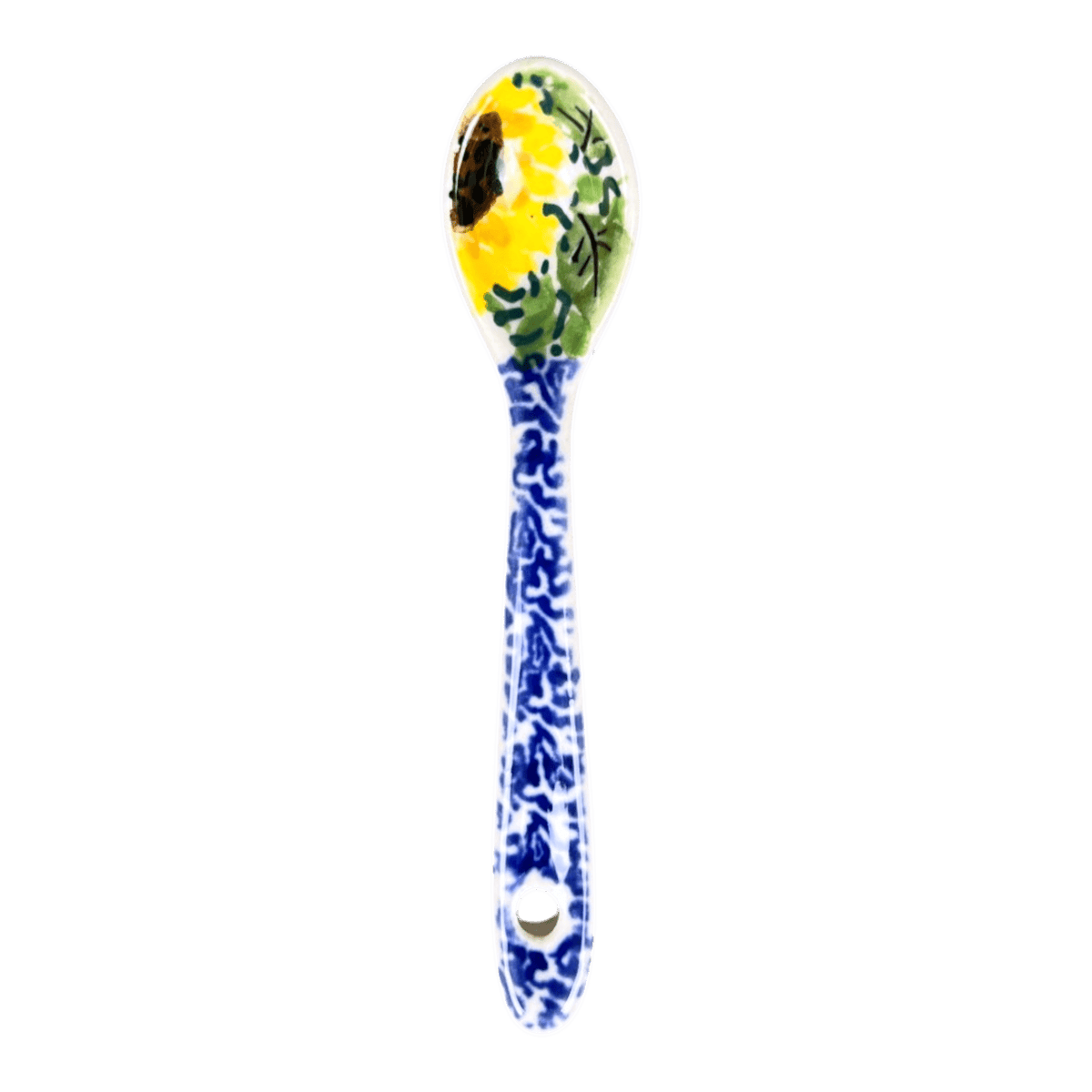 Spoon, Miniature, 3.75" in "Sunflowers" by Ceramika Artystyczna | AA93-U4739